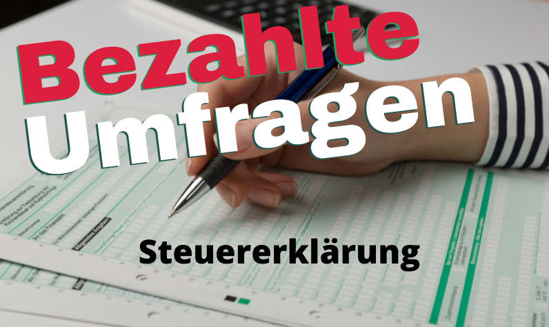 Steuererklärung bei bezahlten Umfragen notwendig?